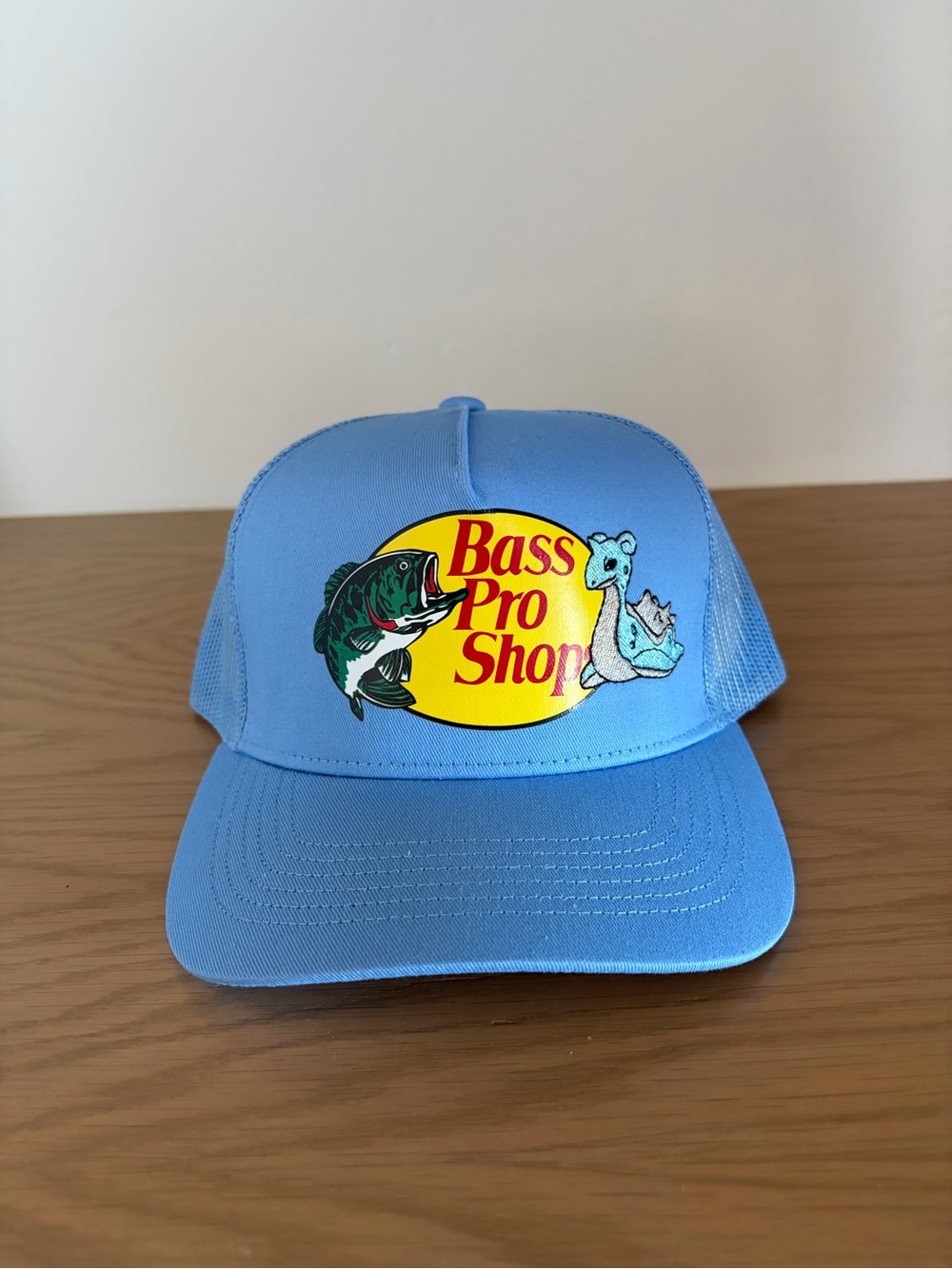 Custom Bass Pro Hat with Embroidered Pokémon character